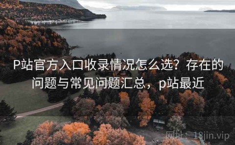 P站官方入口收录情况怎么选？存在的问题与常见问题汇总，p站最近