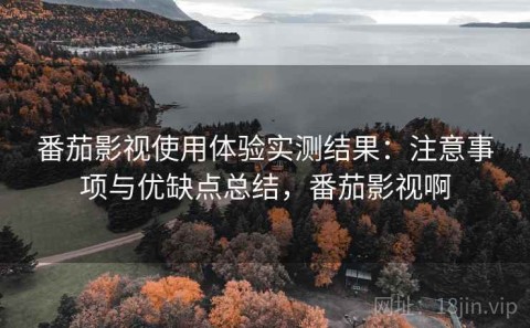 番茄影视使用体验实测结果：注意事项与优缺点总结，番茄影视啊