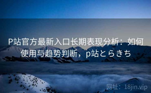 P站官方最新入口长期表现分析：如何使用与趋势判断，p站とらきち