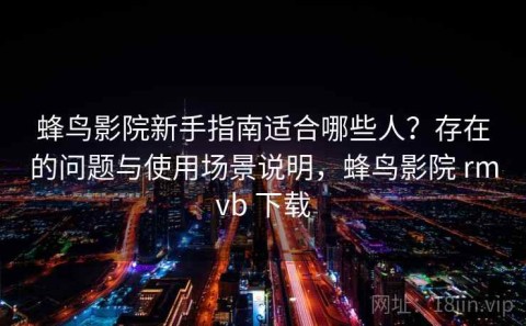 蜂鸟影院新手指南适合哪些人？存在的问题与使用场景说明，蜂鸟影院 rmvb 下载