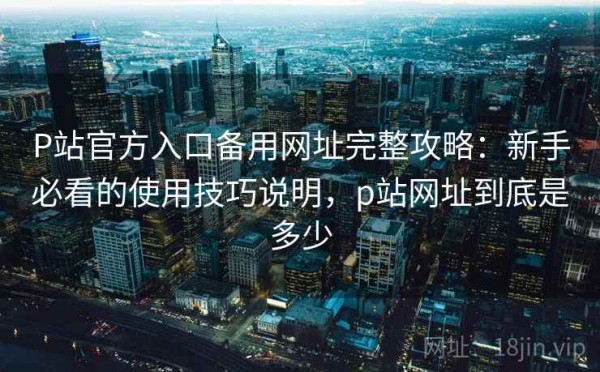 P站官方入口备用网址完整攻略：新手必看的使用技巧说明，p站网址到底是多少