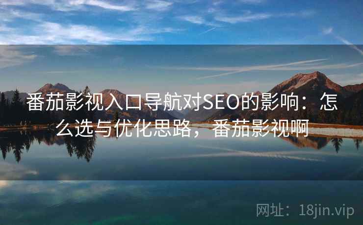 番茄影视入口导航对SEO的影响：怎么选与优化思路，番茄影视啊