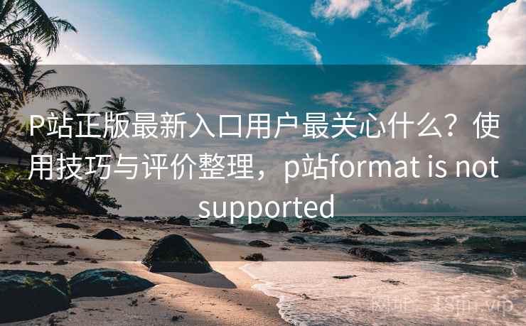 P站正版最新入口用户最关心什么?使用技巧与评价整理,p站format is not supported P站正版最新入口用户最关心什么?使用技巧与评价整理,p站format is not supported