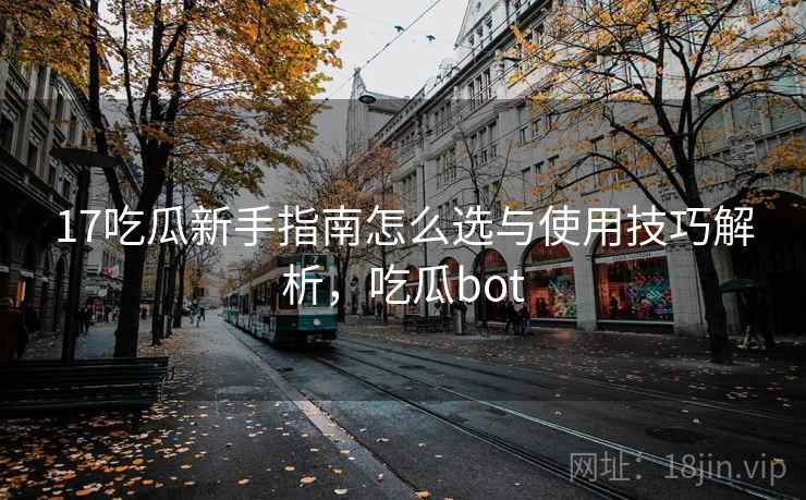 17吃瓜新手指南怎么选与使用技巧解析，吃瓜bot